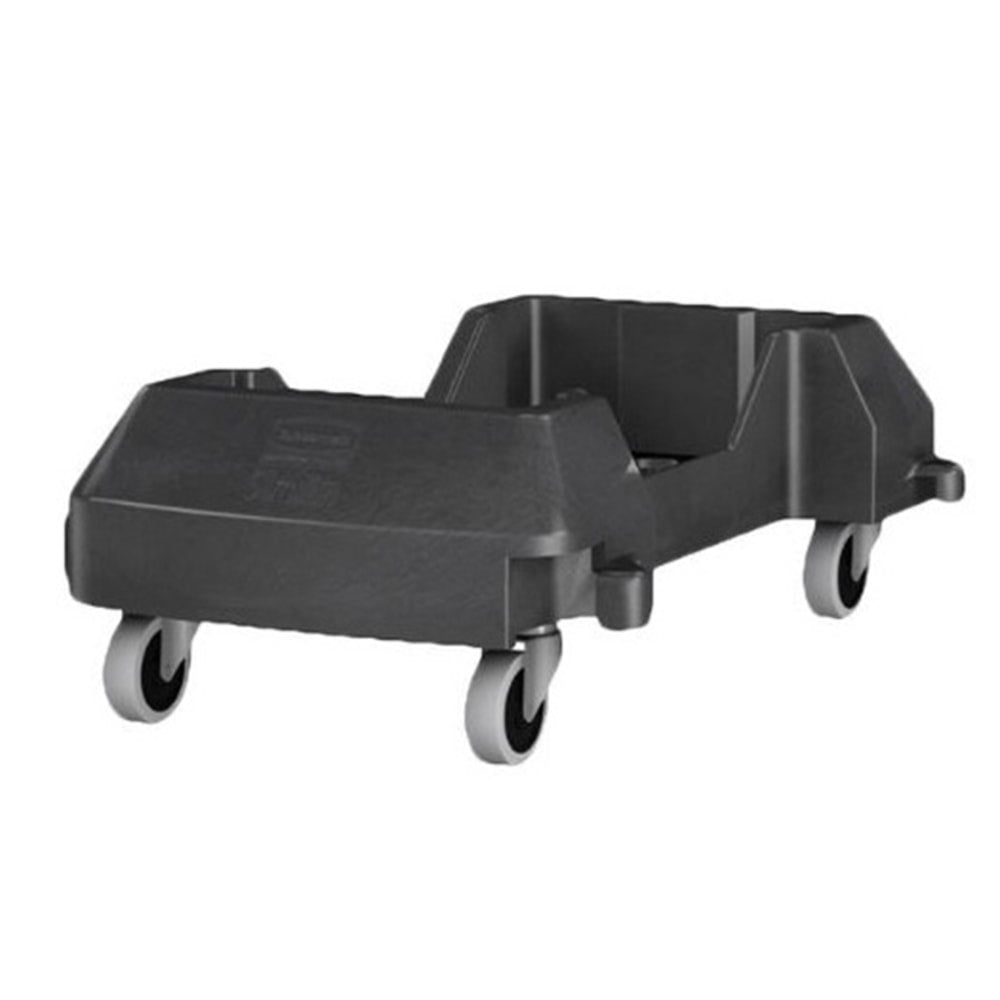 Rubbermaid Slim Jim Rectangular Trash Can Dolly, 8-1/2inH x 14-3/4inW x 24inD