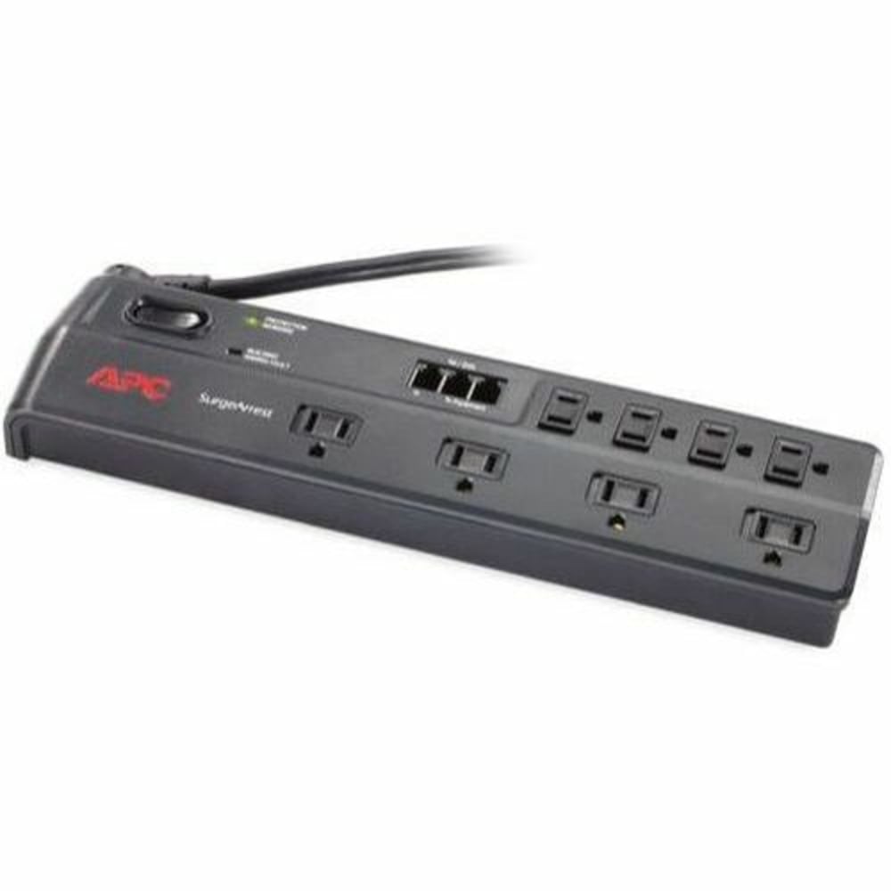 APC SurgeArrest Home/Office 8-Outlets Surge Suppressor - Receptacles: 8 x NEMA 5-15R - 1750J