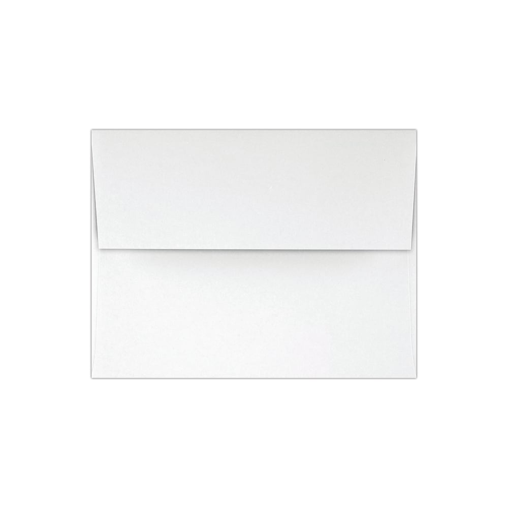 LUX Invitation Envelopes, A2, Peel & Press Closure, White, Pack Of 1,000