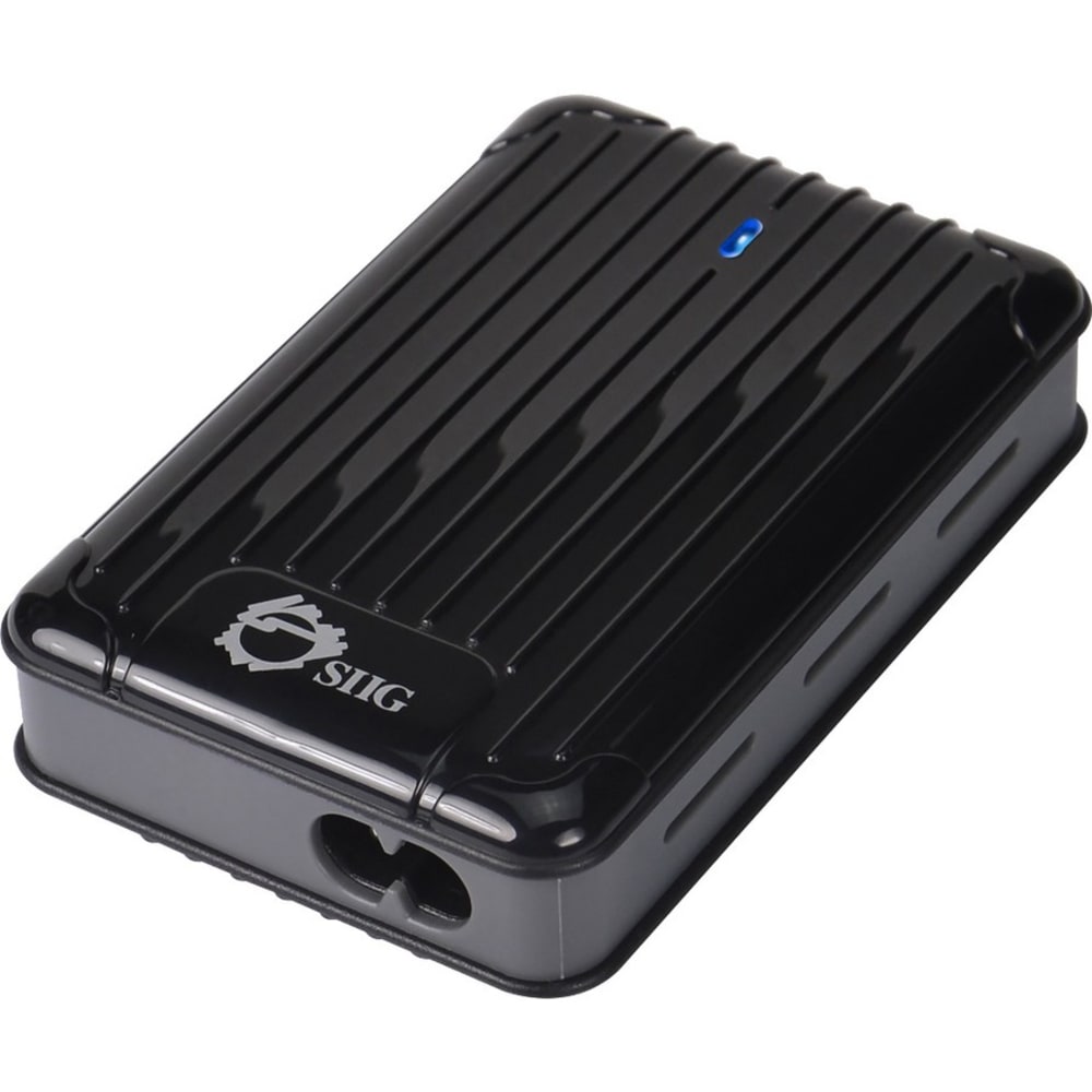 SIIG Ultra-Compact Universal Laptop Power Adapter - 65W - 65 W - 120 V AC, 230 V AC Input - 5 V DC/2 A, 18.5 V DC, 19 V DC, 19.5 V DC, 20 V DC Output