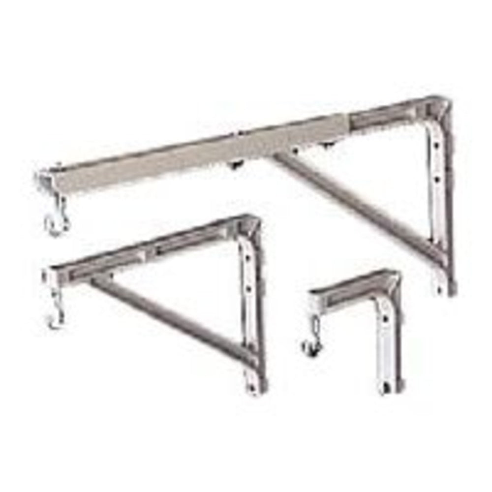 Da-Lite No. 6 Mounting and Extension Brackets - White - Wall mount bracket (pack of 2)