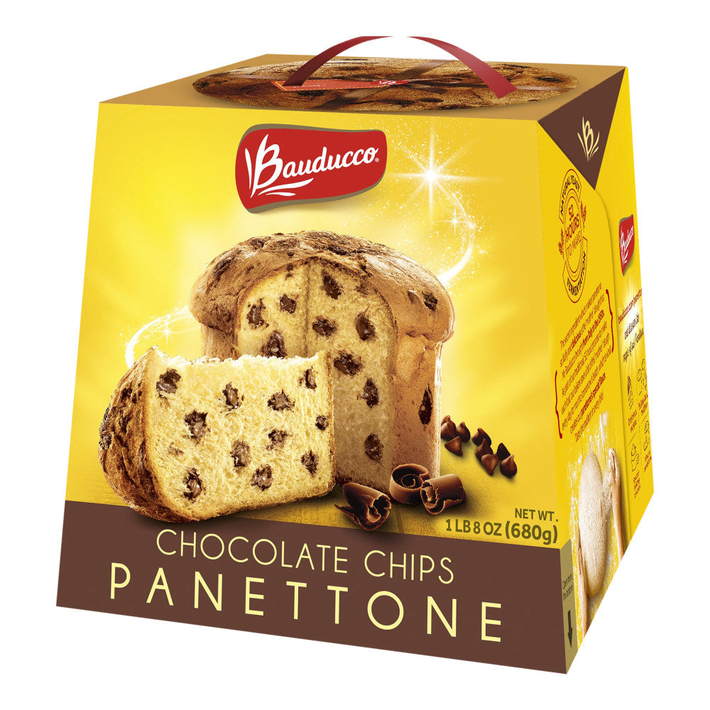 Bauducco Foods Chocolate Panettone, 24 Oz, Case of 12 Boxes