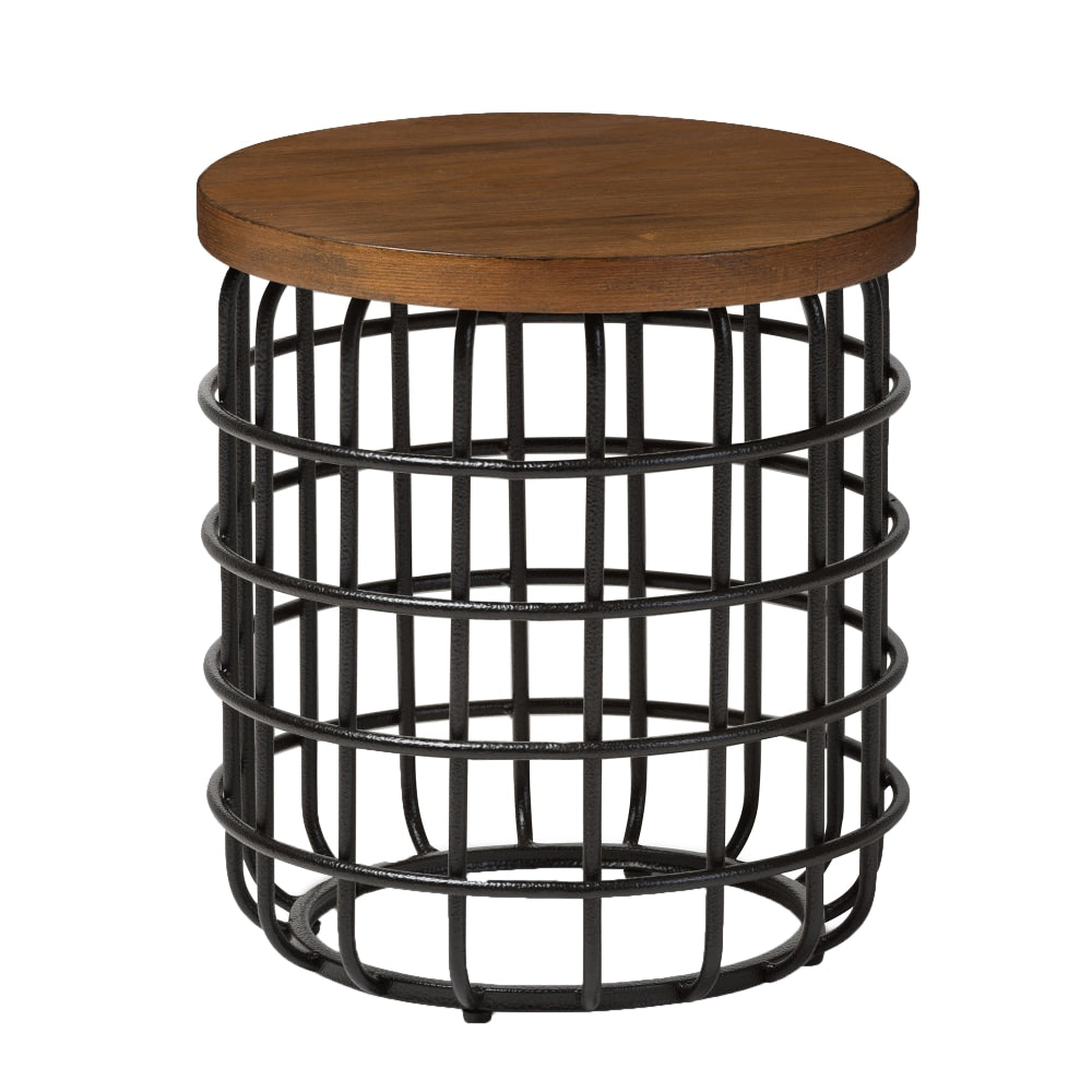 Baxton Studio Veronica Accent Table, Brown