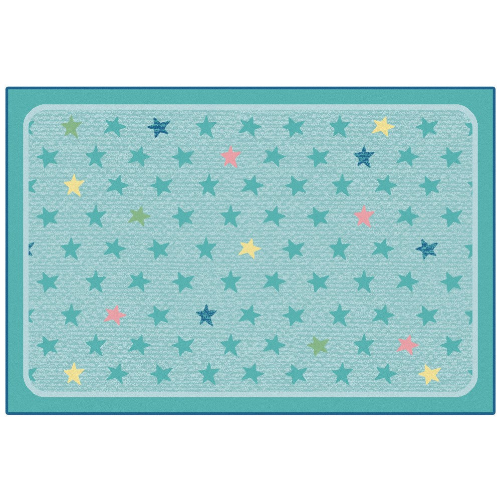 Carpets for Kids KID$Value Rugs Super Stars Decorative Rug, 3ft x 4ft6in, Multicolor