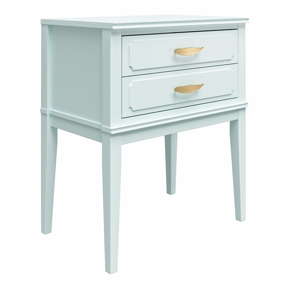 Ameriwood Stella Accent Table, 28inH x 23-5/8inW x 15-5/8inD, Blue