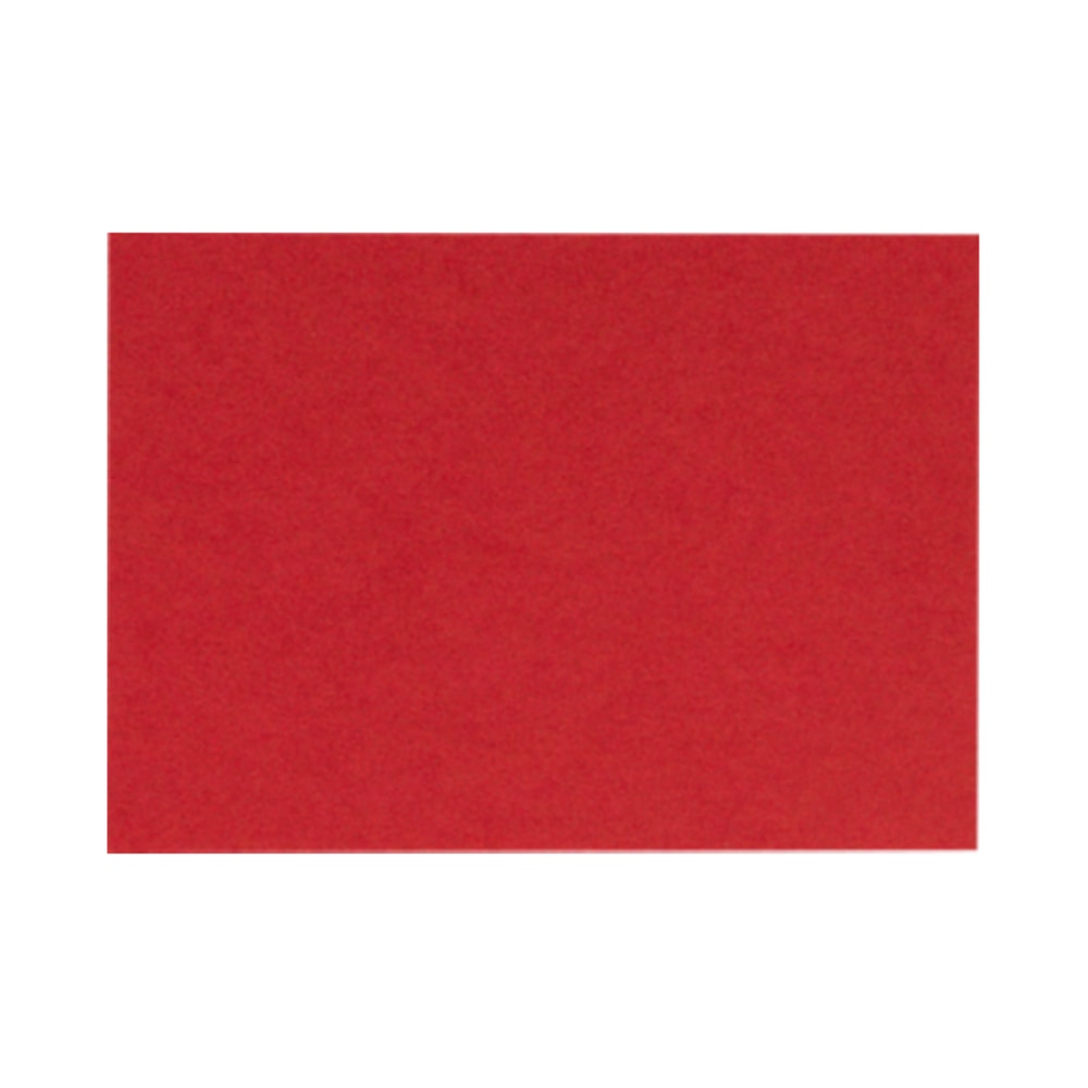 LUX Mini Flat Cards, #17, 2 9/16in x 3 9/16in, Ruby Red, Pack Of 500