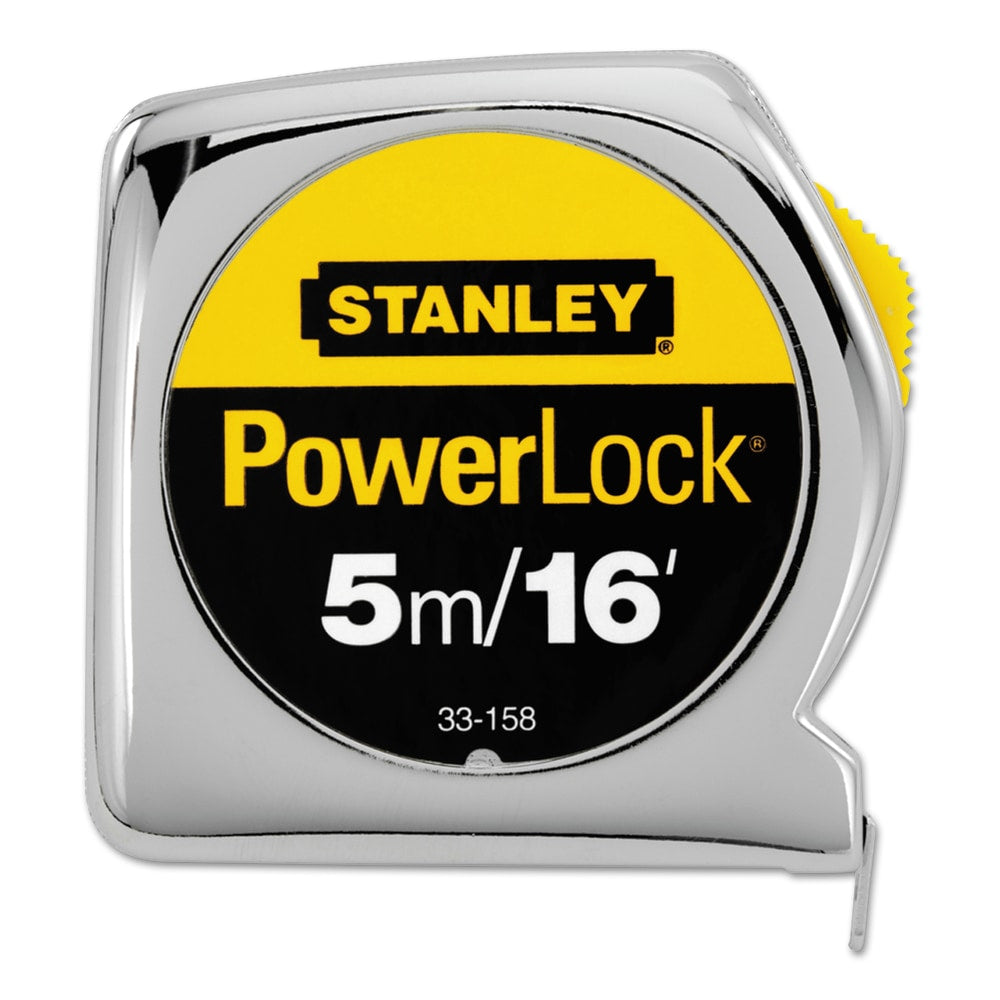 Powerlock Tape Rules 3/4 in Wide Blade, 3/4 in x 5 m/16 ft