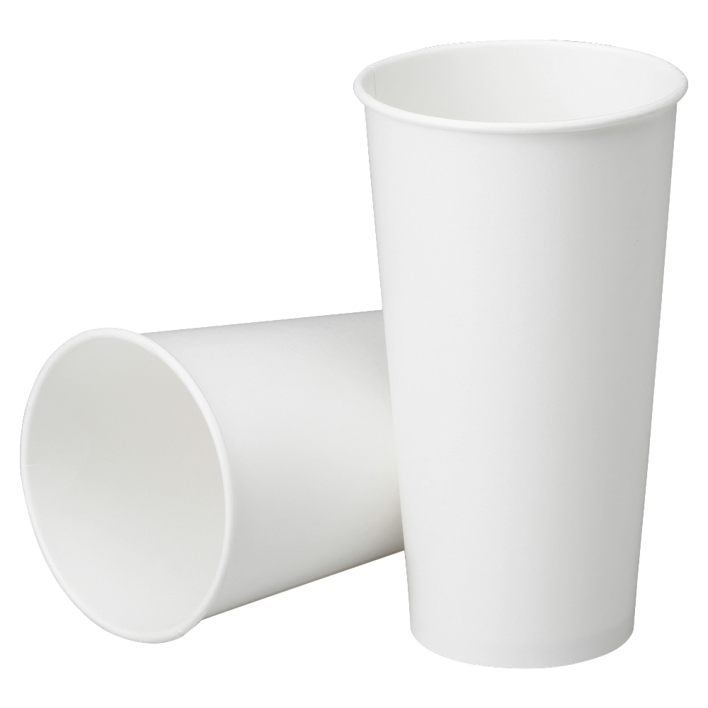 SKILCRAFT Disposable Paper Cups, 21 Oz, White, Case Of 1,000 (AbilityOne 7350-01-645-7875)