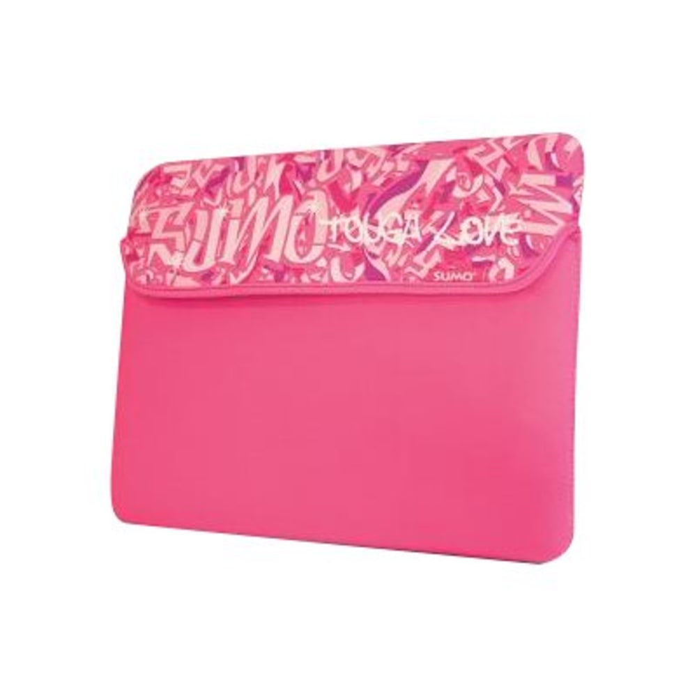 Mobile Edge Sumo Graffiti 8.9in to 11in iPad or Tablet Neoprene Sleeve - Notebook sleeve - 8.9in - 9in - pink