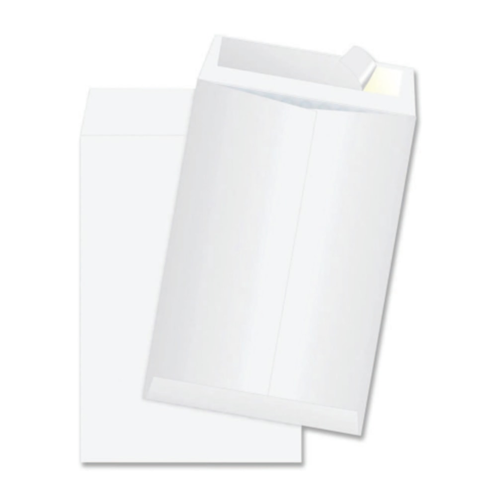 Survivor DuPont Tyvek Padded Mailers, 10in x 13in, White, Box Of 25