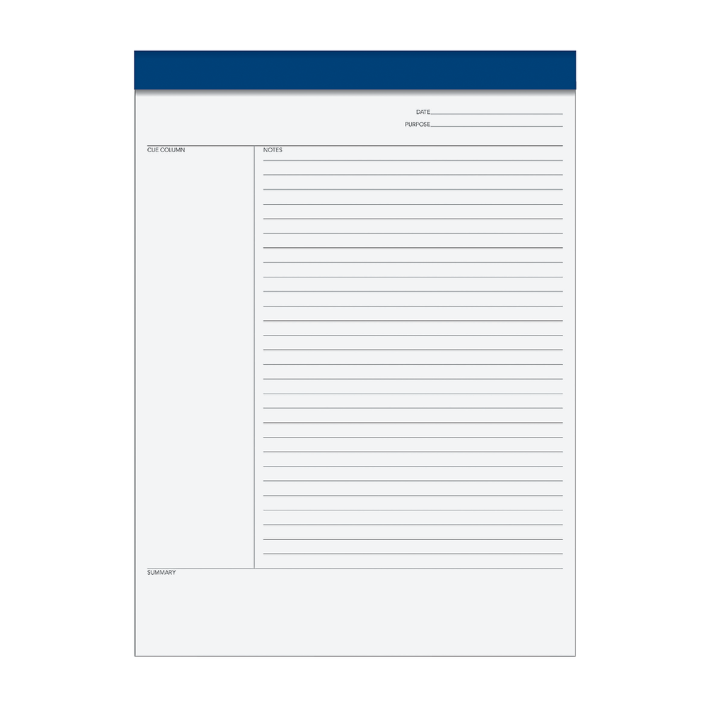 TOPS Idea Collective Legal Pad, 8 1/2in x 11 3/4in, Legal Ruled, 50 Sheets, White