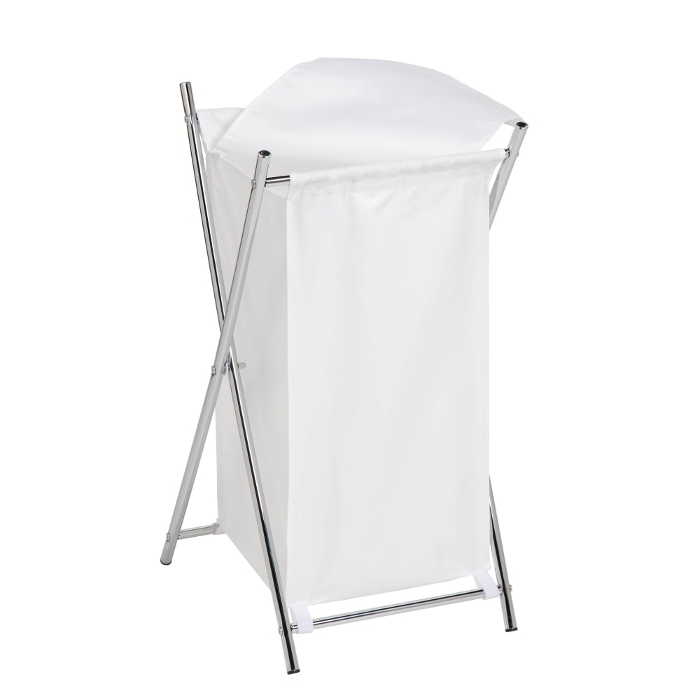 Honey-Can-Do Folding Hamper, 28in, White