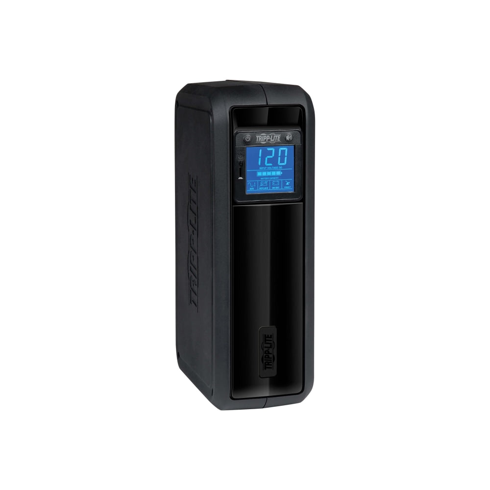 Tripp Lite Omni Smart OMNI650LCD 8-Outlet Uninterruptible Power Supply, 650VA/350 Watts
