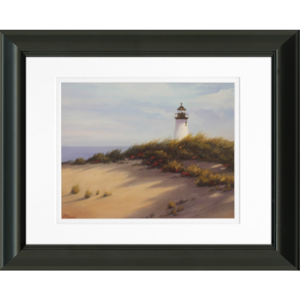 Timeless Frames Addison Framed Coastal Artwork, 11in x 14in, Black, Lighthouse