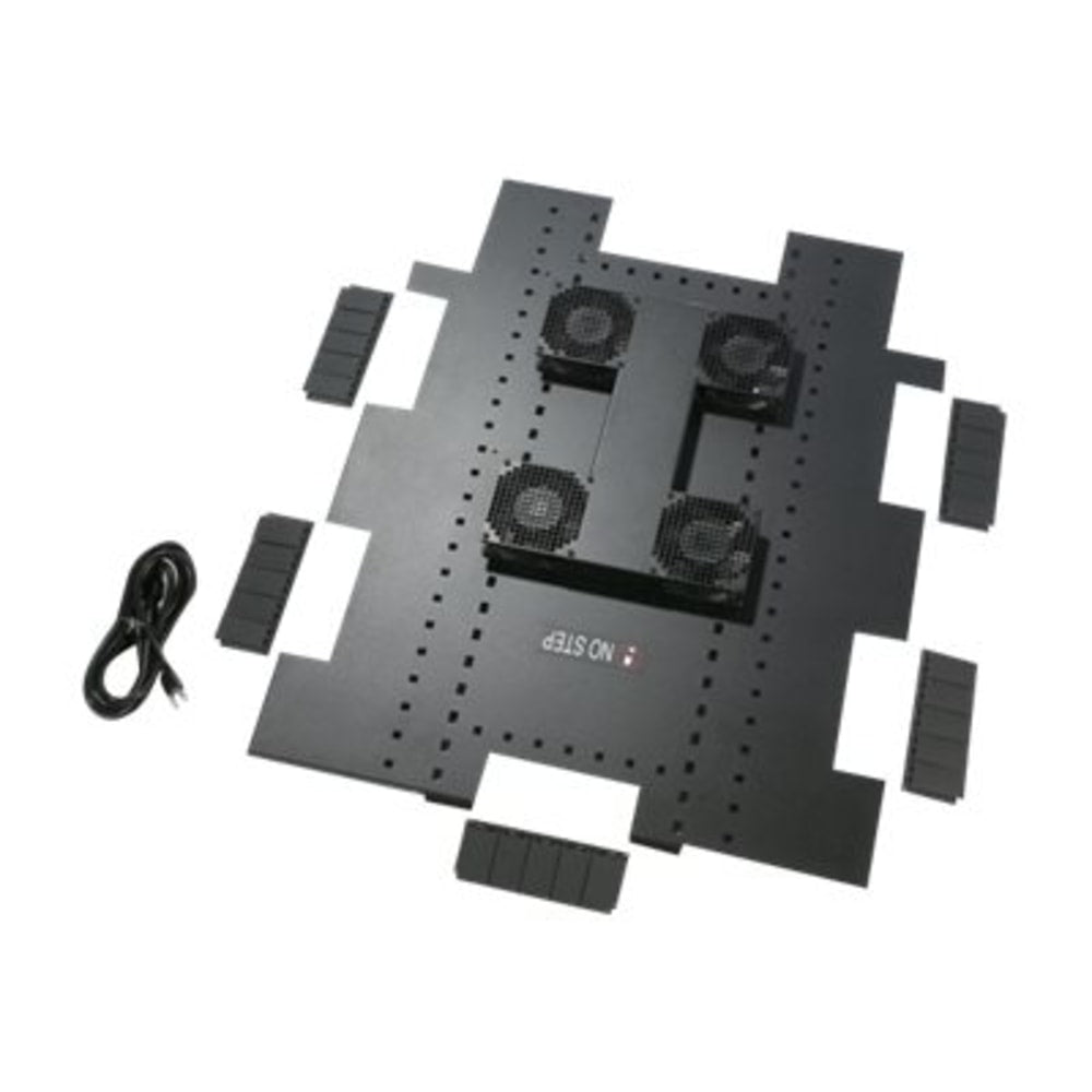 APC Roof Fan Tray - Rack fan tray - AC 120 V - black - for NetShelter SX