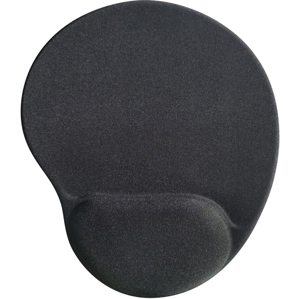 Compucessory Gel Mouse Pad, 9in x 10in x 1in, Black, CCS55151