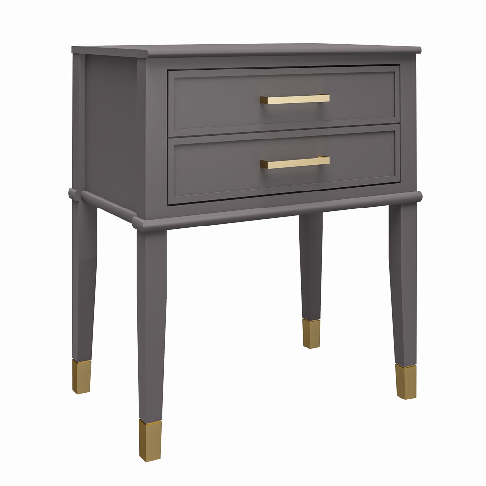 Ameriwood Home Westerleigh End Table, 28inH x 23-5/8inW x 15-5/8inD, Gray
