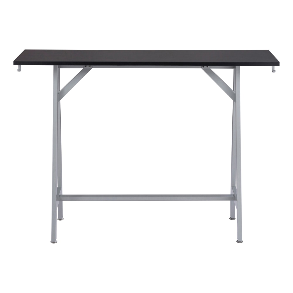 Safco Spark Teaming Table Standing-Height Base, 42-1/4inH x 60inW x 20inD, Silver