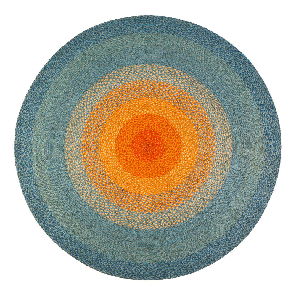Anji Mountain Olwyn Braided Rug, 4ft, Multicolor
