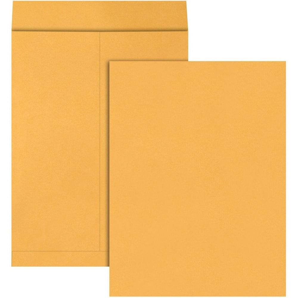 Quality Park Jumbo 15in x 20in Manila Envelopes , Brown Kraft, Flap Closure, Box Of 25