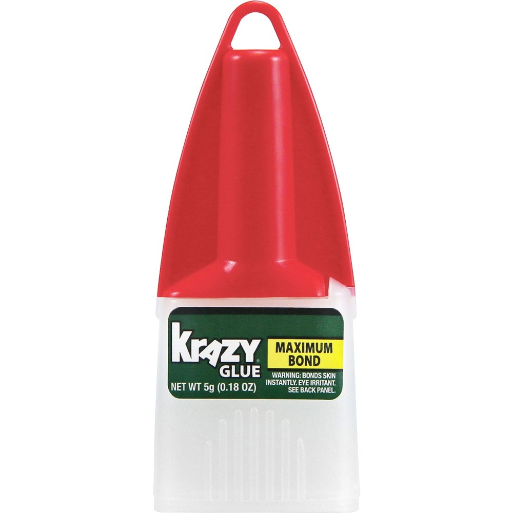 Krazy Glue Advanced Formula With Precision Applicator, Clear, 5 Grams