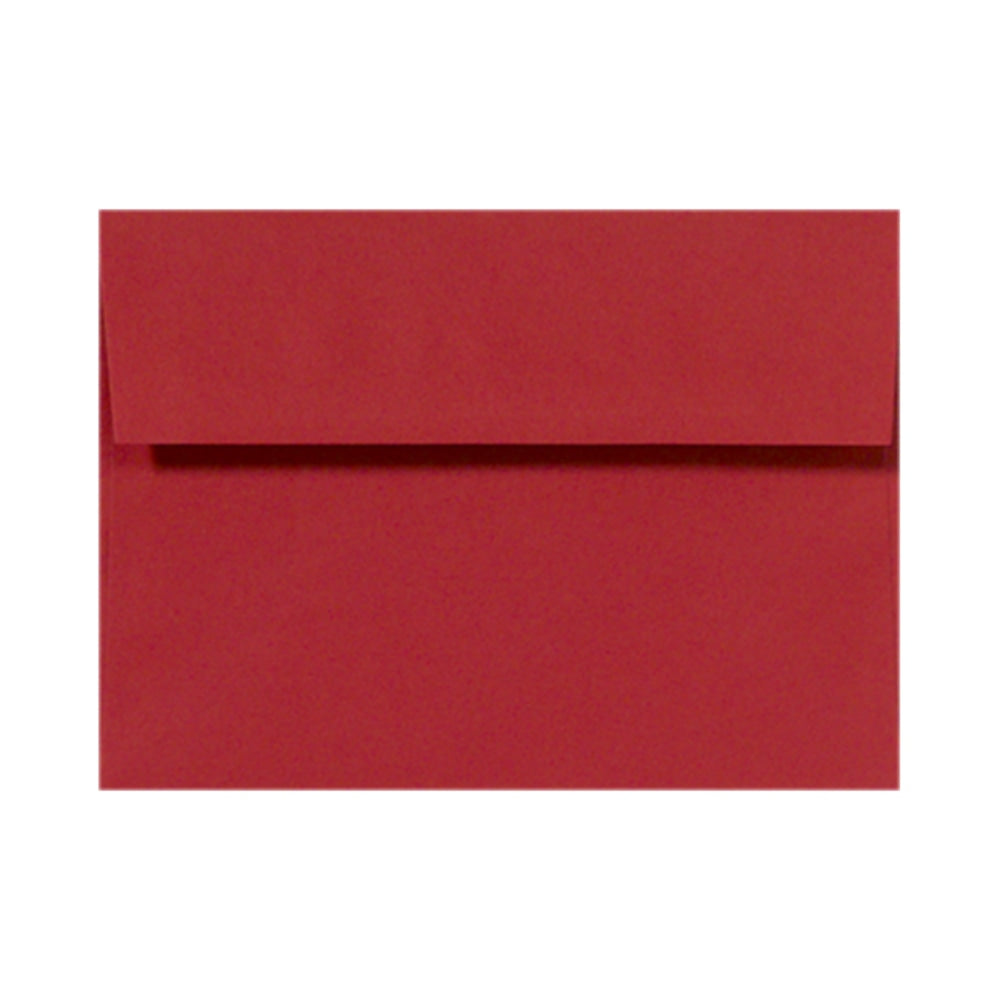 LUX Invitation Envelopes, A2, Peel & Press Closure, Ruby Red, Pack Of 1,000
