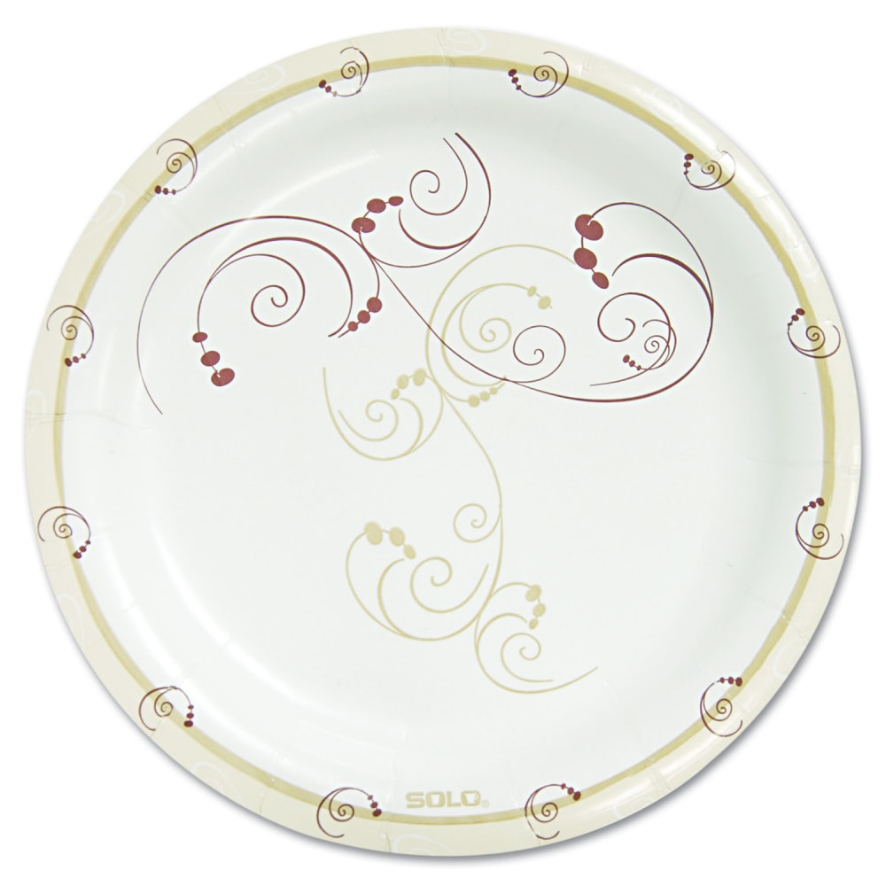 Solo Cup Heavyweight Paper Plates - 8.50in Diameter Plate - Paper Plate - 500 Piece(s) / Carton