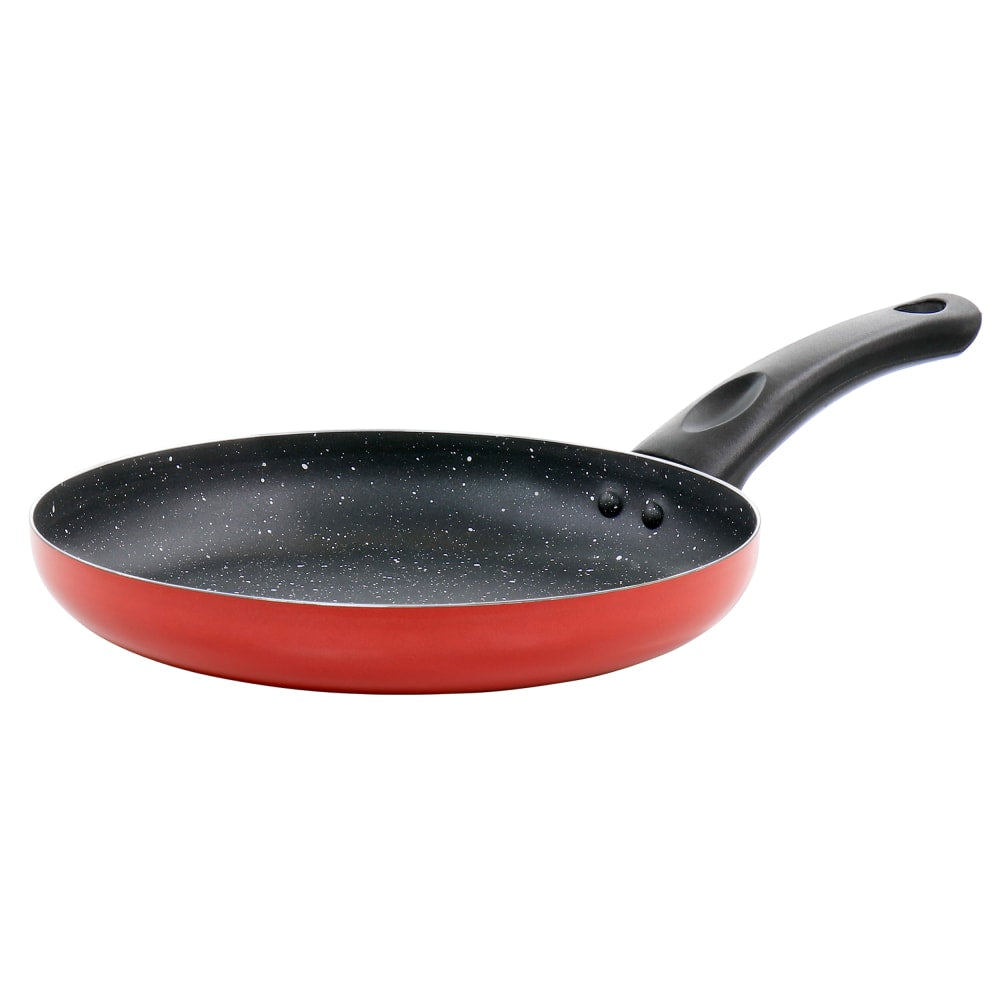 Oster Luneta Aluminum Non-Stick Frying Pan, 9-1/2in, Red