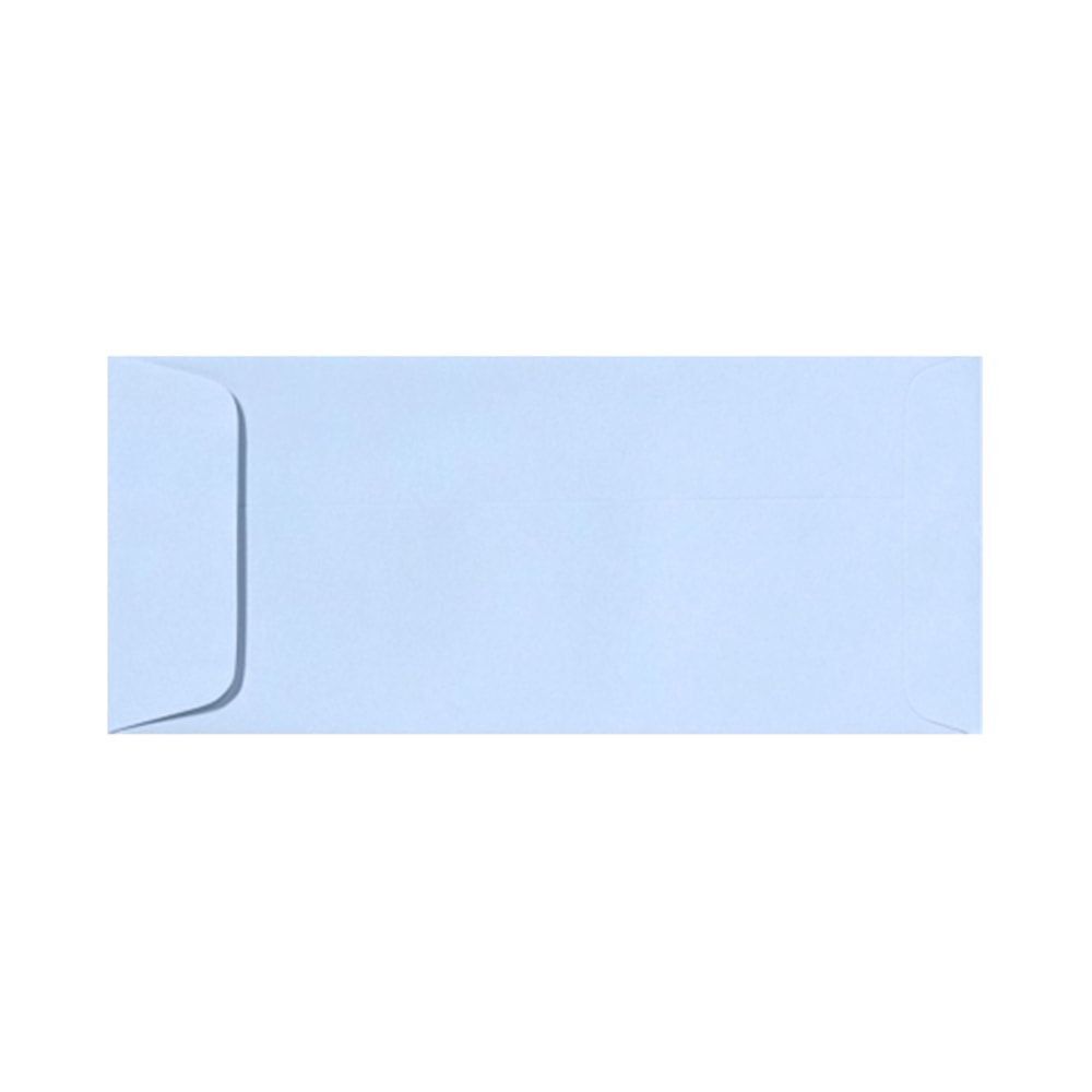 LUX Open-End Envelopes, #10, Peel & Press Closure, Baby Blue, Pack Of 1,000
