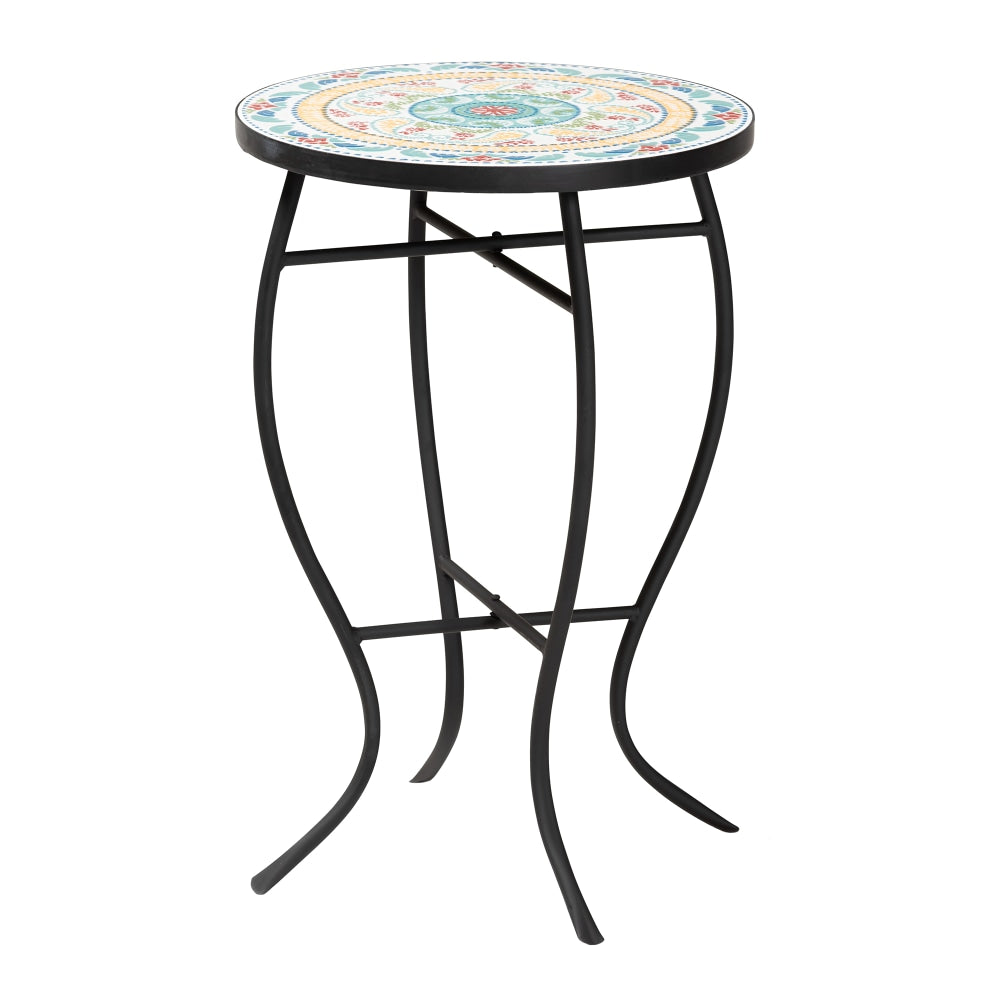 Baxton Studio Gaenor Modern And Contemporary Plant Stand, 21-5/16inH x 14inW x 14inD, Black