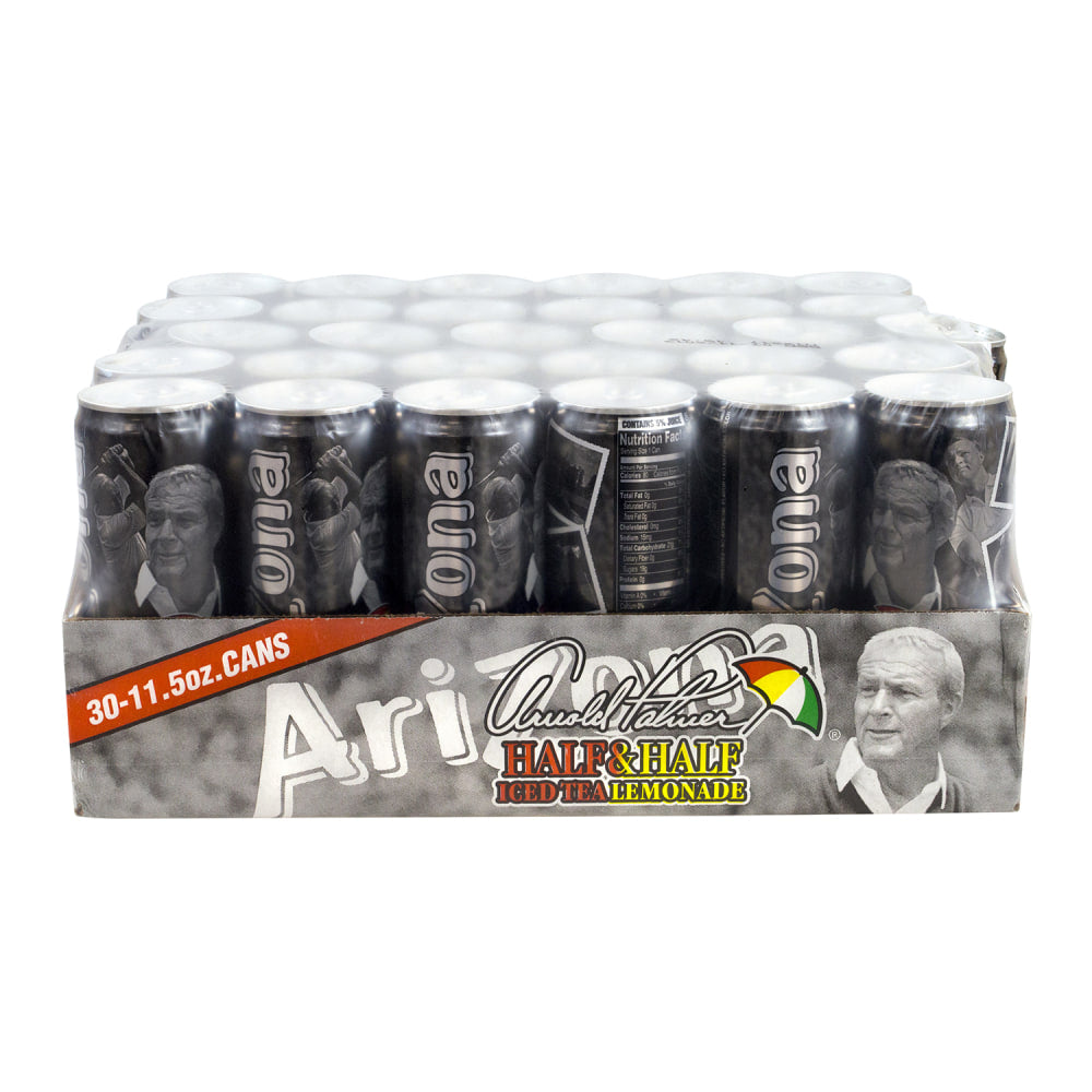 Arizona Arnold Palmer Half & Half, 11.5 Oz, Pack Of 30 Cans