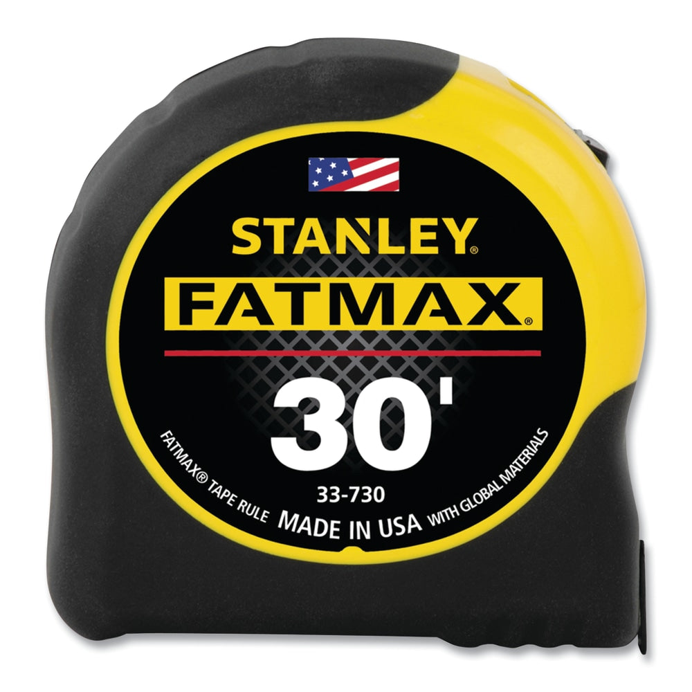 FatMax Classic Tape Measure, 1-1/4 in W x 30 ft L, SAE, Black/Yellow Case