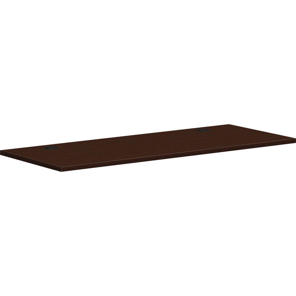 HON Mod Worksurface, 24in x 60in, Mahogany