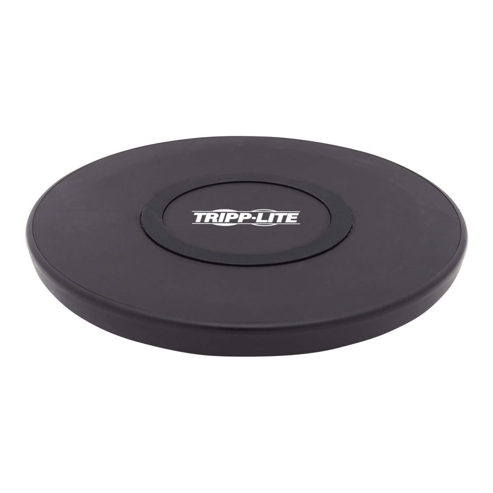 Tripp Lite Wireless Phone Charger - 10W, Qi Certified, Apple and Samsung Compatible, Black - Wireless charging pad - 10 Watt - 1.1 A - black - for P/N: U280-W01-QC3-1, U280-W02-A1C1