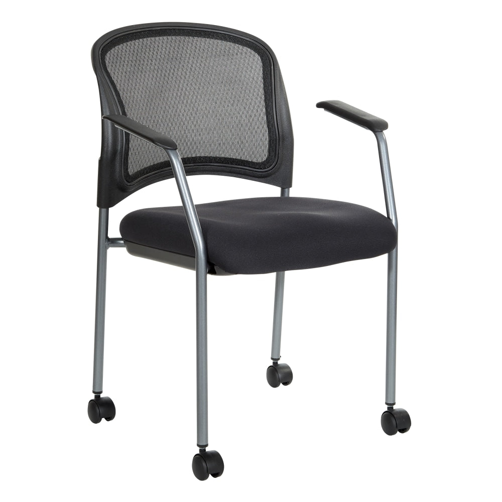 Office Star ProLine II Visitors Chair, Gray