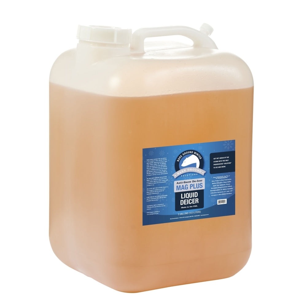 Bare Ground Liquid De-Icer, Inhibited MagPlus, 5 Gallons