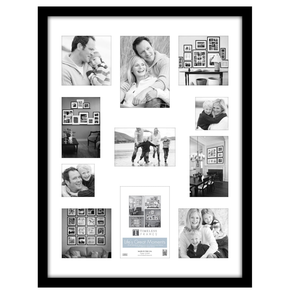 Timeless Frames Lifes Great Moments Frame, 18in x 24in, Black
