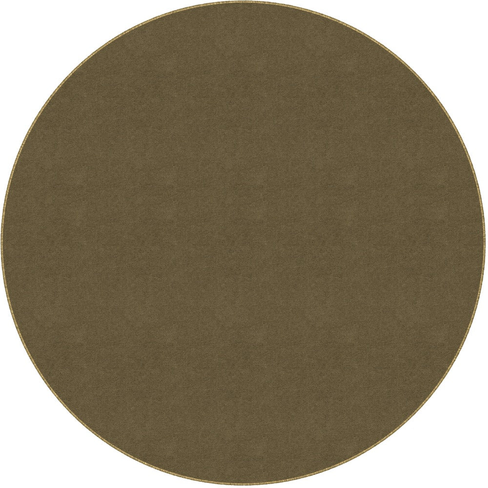 Flagship Carpets Americolors Rug, Round, 6ft, Almond