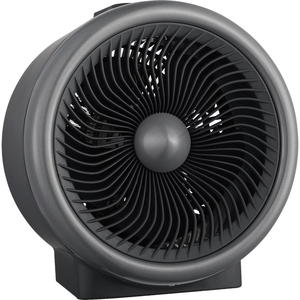 Black+Decker Mini Electric Turbo Personal Space Heater, 10-5/8inH x 10-1/4inW x 7-1/2inD, Black