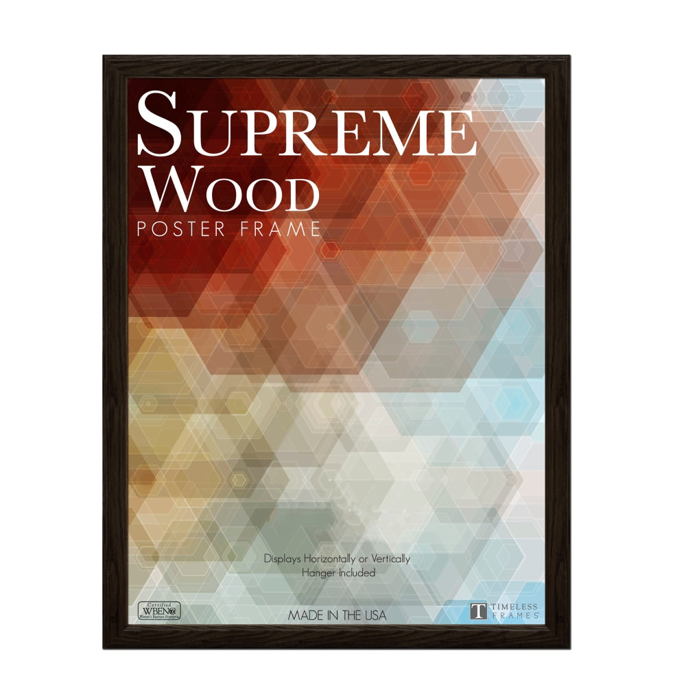 Timeless Frames Supreme Picture Frame, 16in x 24in, Black