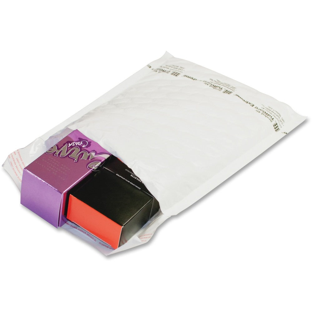 Jiffy Mailer Tuffgard Extreme No. 7 Mailers - Bubble - #7 - 14 1/4in Width x 20in Length - Self-adhesive Seal - 25 / Carton - White
