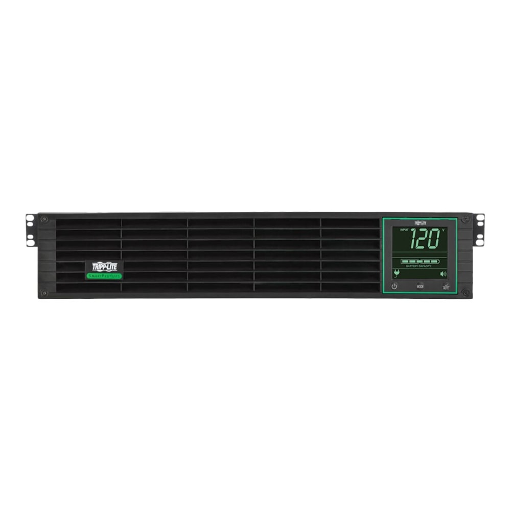 Tripp Lite SmartPro UPS, Lithium Battery Backup - 120V 3kVA Line Interactive, 2U, Sine Wave, LCD - UPS (rack-mountable) - AC 120 V - 2250 Watt - 3000 VA - 1-phase - lithium - RS-232, USB - output connectors: 9 - 2U - 19in