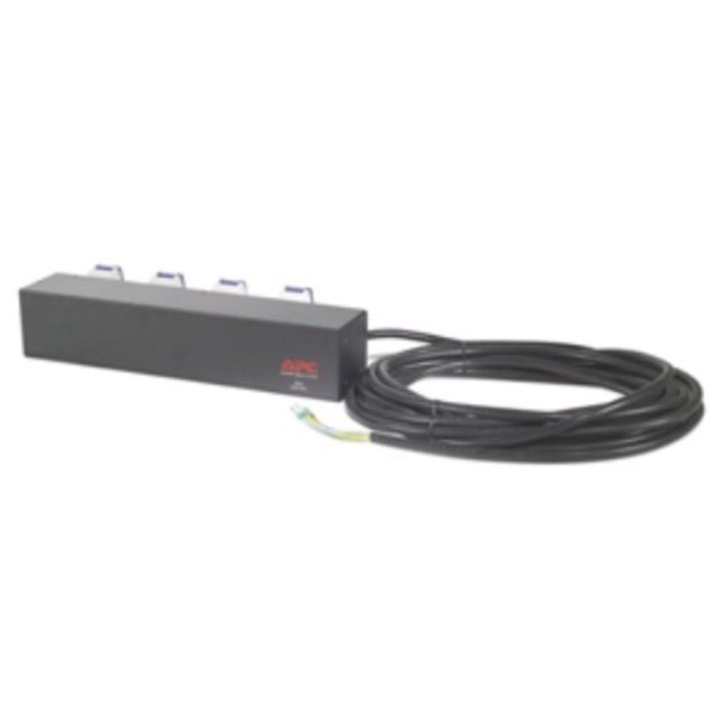 APC Basic Rack PDU - Power distribution strip (rack-mountable) - AC 230 V - input: hardwire - output connectors: 4 (IEC 60309) - 2U - 19in - 28 ft cord - black - for P/N: SCL400RMJ1U, SCL500RMI1UC, SCL500RMI1UNC, SMTL1000RMI2UC, SMTL750RMI2UC