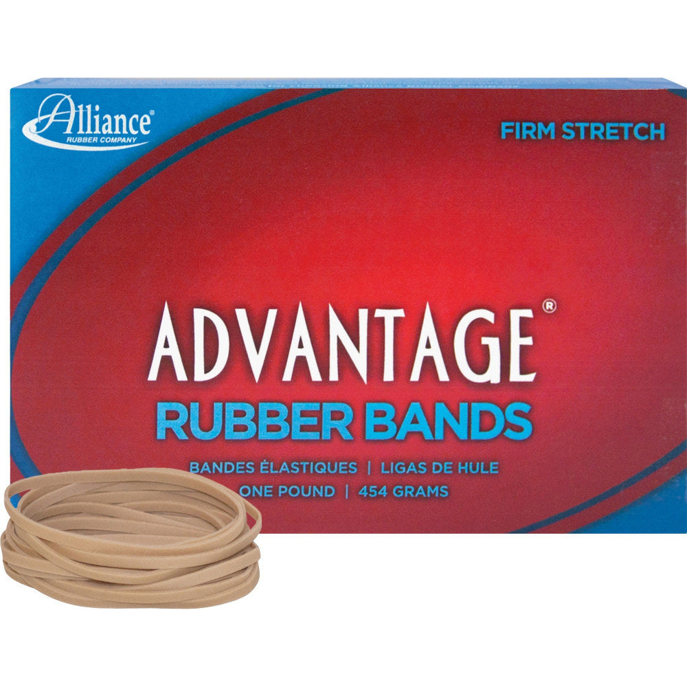 Alliance Rubber Advantage Rubber Bands In 1-Lb Box, #33, 3 1/2in x 1/8in, Box Of 600