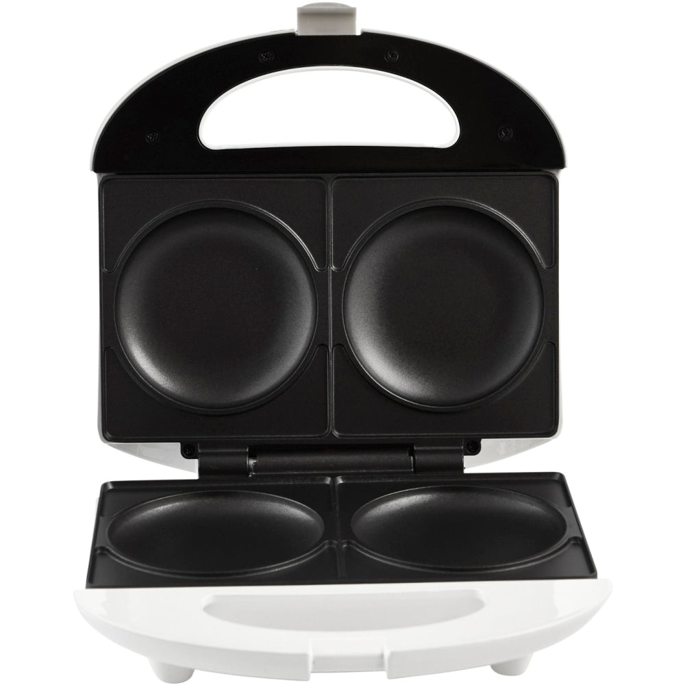 IMUSA 2-Slot Electric Arepa Maker, 9-3/4in x 9-5/8in x 4-3/8in, White