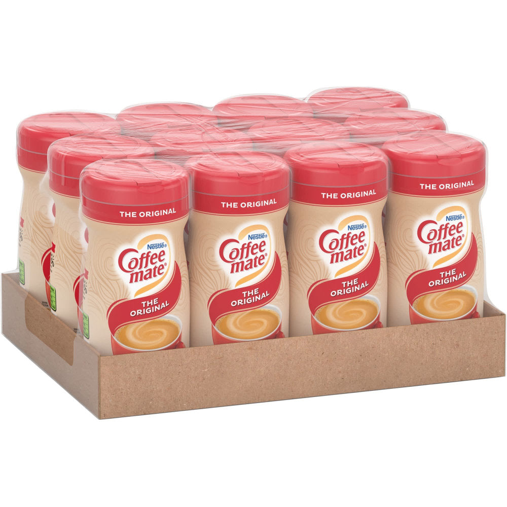 Coffee mate Original Powdered Creamer Canister - Gluten-Free - Original Flavor - 11 oz Canister - 12 / Carton - 1860 Serving