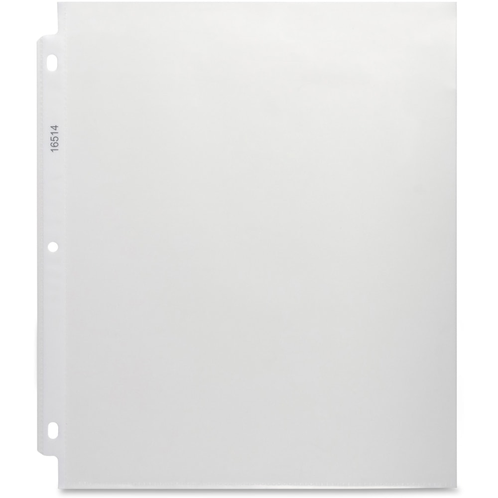 Business Source Nonglare Top-loading Sheet Protectors - 11in Height x 9in Width - 3.3 mil Thickness - For Letter 8 1/2in x 11in Sheet - Rectangular - Non-glare - Polypropylene - 50 / Box