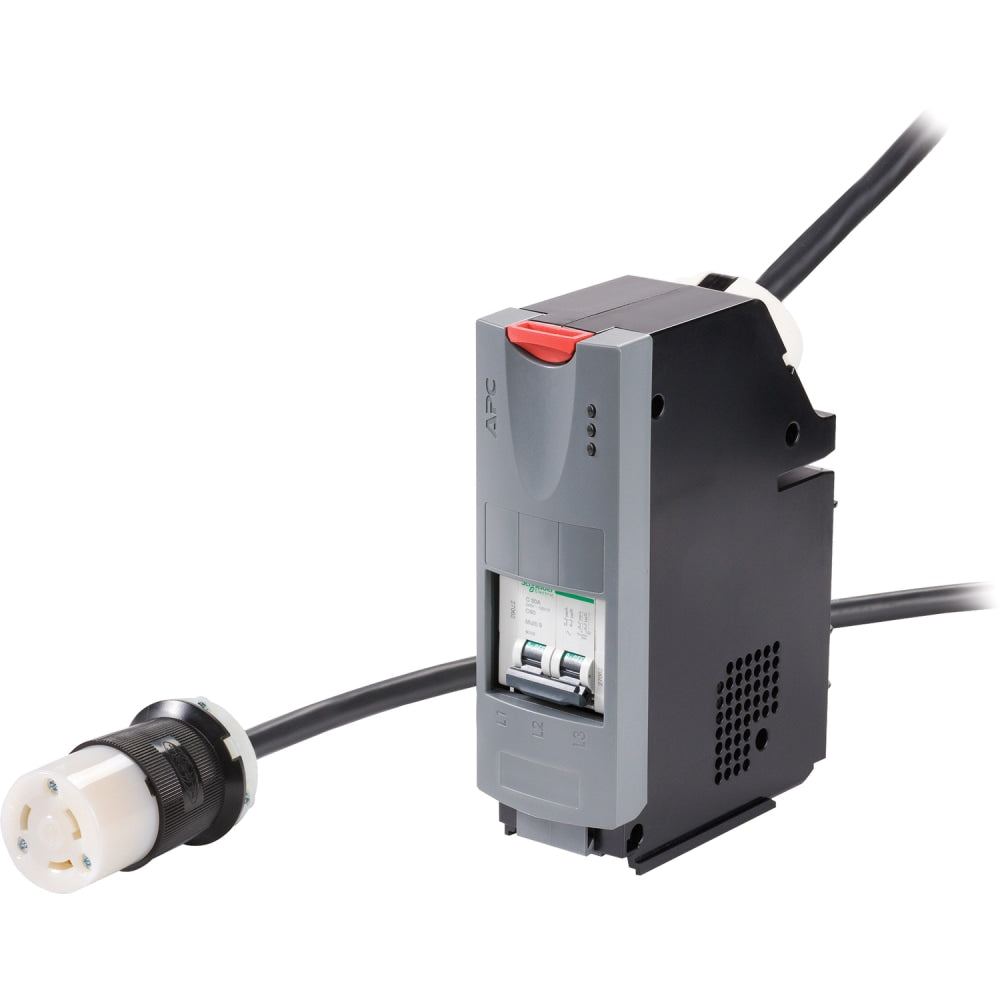 APC IT Power Distribution Module - Automatic circuit breaker (plug-in module) - AC 208 V - output connectors: 1 - black - for P/N: SY40K100F-NB, SY50K100F-NB, SY60K100F-NB, SY70K100F-NB, SY80K100F-NB, SY90K100F-NB