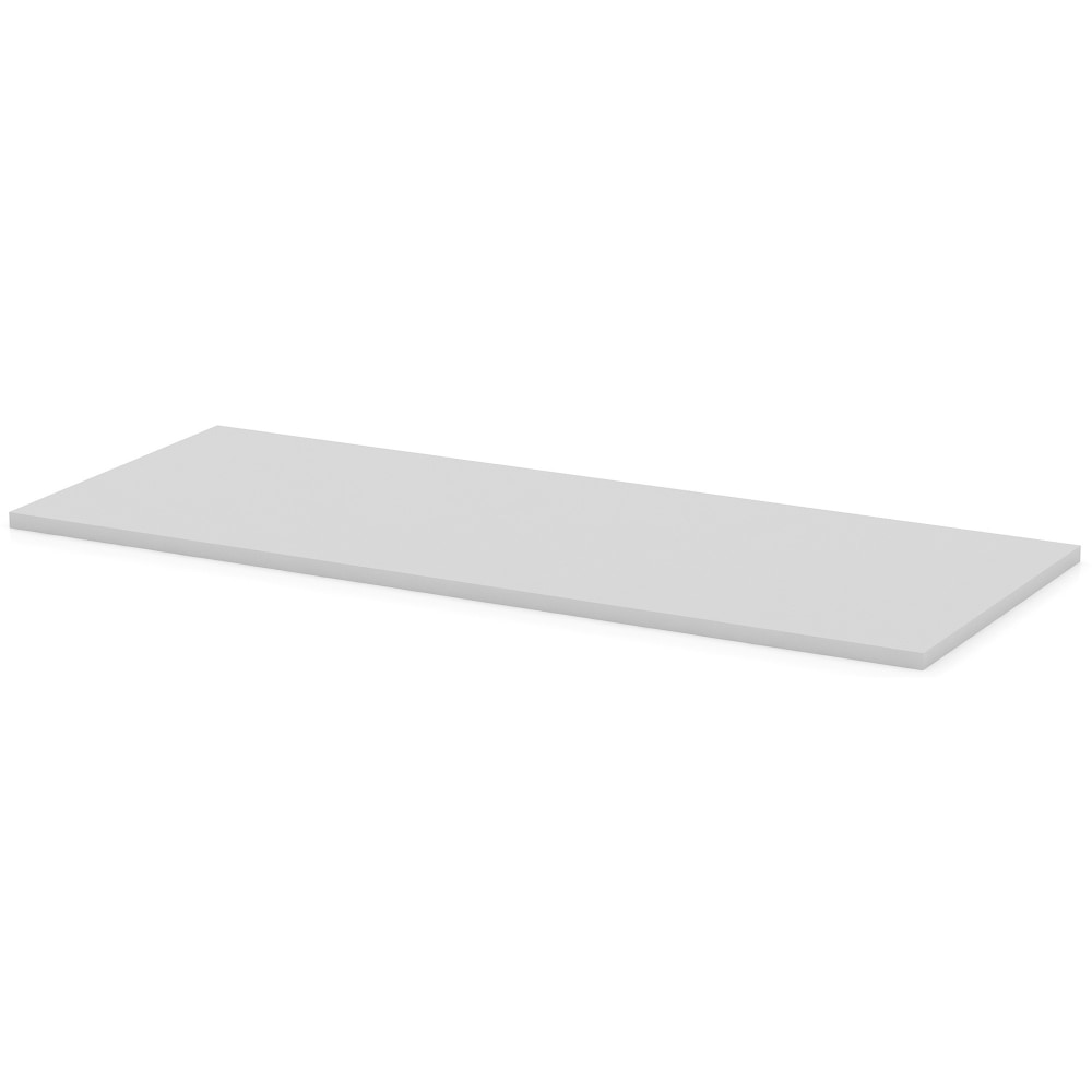 Lorell Width-Adjustable Training Table Top, 60in x 24in, Gray