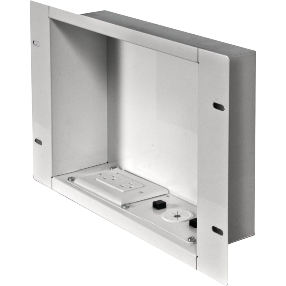 Peerless-AV IBA2AC-W Mounting Box - White - White - Steel